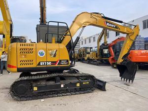 Excavatrice SANY 75C d'occasion de 7 tonnes pour travaux lourds, réponse rapide, extraction d'agrégats de sable et de gravier - Product Image 4