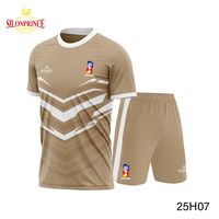 Ensemble de maillots de football Haisay, tenue d'entraînement à manches courtes pour équipe, vêtements de sport, maillot de football à séchage rapide