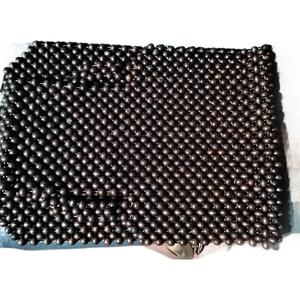 Summer Car Seat Cushion Wooden Beads Cooling Single Piece Front Seat <b>Backrest</b> For Van Truck - Product Image 5