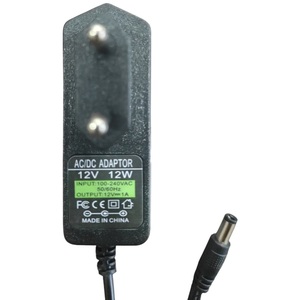 <b>Switching</b> Power <b>Adapter</b> 12V 1A Euro Plug DC Output Charger For Electronics - Product Image 2