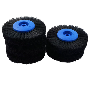 Rigida Dia 80mm attrezzature da laboratorio odontoiatriche per creazione di gioielli Buff strumenti rotanti in setole dure nere scrocco per lucidare le ruote - Product Image 5