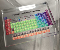Fabrik schule Chemische Bildung Lehrer Schüler Klassen zimmer Verwenden Sie Acryl würfel Design Block Acryl Perioden system der Elemente