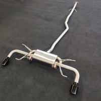 Sistema de Escape Catback de Alto Rendimiento SS304 MM OBM para MX-5 NC/Mazda3/Mazda6/Atenza 2.0L 2.5L 2012--Silenciador con Válvula y Control Remoto