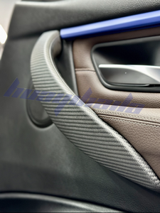 Set di Finiture per Cruscotto in Morbida Pelle Scamosciata M Performance per BMW Serie 3 F30 F31 F32 F34 <span class=keywords><strong>F36</strong></span> F80 - Product Image 3