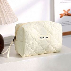 Nouvelle Pochette de Maquillage de Luxe 2024, Douce et Personnalisée, en Polyester Imperméable, Sac de Voyage Cosmétique, Sac Cadeau - Product Image 3