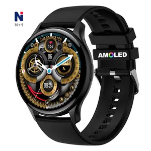 Nieuwe 1.43 "466*466 Amoled Scherm Nfc Smartwatch Oem Odm Groothandel Fabrikant Gps Reloj Android Sport Smart Watch Voor Huawei