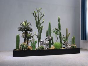 OBL Tùy Chỉnh Nhựa Mô Phỏng Cây Xương Rồng Mọng Nước Sinh Động Nhân Tạo Cây Gai Lê Văn Phòng Tự Làm Cảnh Quan Vườn Tinh Tế - Product Image 6