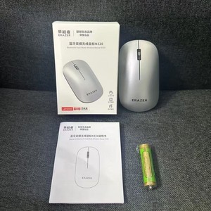 Lenovo Eraser N320 Dual Mode Wireless <b>Mouse</b> Optical 3 Buttons Right Hand Ergonomic Design For Office Laptop Desktop - Product Image 1