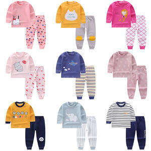 Hot Sale Long Sleeves Home Wear Boys <b>Suits</b> Children Clothes Kids 100% Cotton <b>Pyjamas</b> - Product Image 2