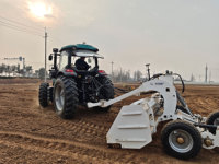 Niveleuse de terrain pour tracteur série PWBQ, guidée par satellite GNSS, capacité 1700kg-2100kg, niveleuse agricole robuste