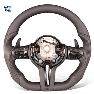 Volante Deportivo Personalizado YZ para <span class=keywords><strong>BMW</strong></span> E60 E71 E87 E90 F10 F20 F30 F32 E92 E53 X4 E82 G31 X6 320i - Product Image 1