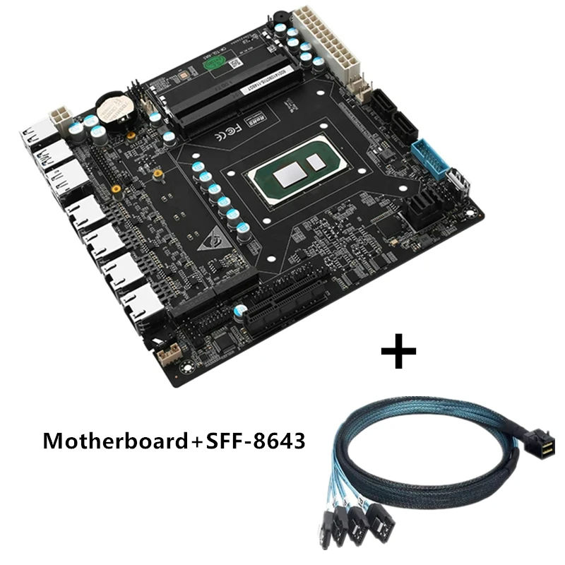 เมนบอร์ดสีดำ SFF-8643