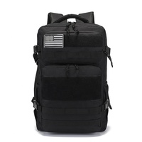 Tas Ransel Hiking Anti Air Custom Grosir 45L Molle Olahraga Taktis Gym untuk Pria