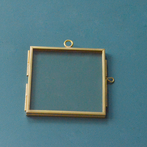 미니 황동 및 구리 장식 빈티지 힌지 사진 액자 - Product Image 6