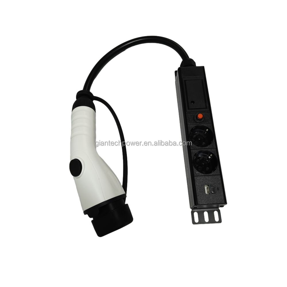 Cable de dcarga EVqiaoyi Tipo 2 V2L a enchufe europeo de 3.5KW compatible con BYD, Renault, Jaecoo 7, Omoda, MG 4, XPENG, Hyundai, Geely - AliExprs 34