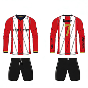 Set di pantaloncini da maglia per bambini con Logo personalizzato per bambini divise da <span class=keywords><strong>calcio</strong></span> per ragazze e ragazzi - Product Image 6