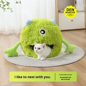 Novo pelúcia monstro inverno quente gato canil <span class=keywords><strong>pet</strong></span> mat cães <span class=keywords><strong>pet</strong></span> fornecimentos <span class=keywords><strong>pet</strong></span> ninho - Product Image 3