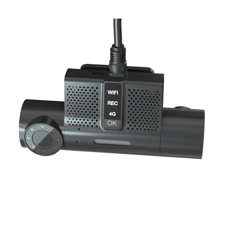 Richmor 새로운 버전 4G 결투 렌즈 1080p Dashcam mdvr 차량 비디오 레코더 GPS 추적