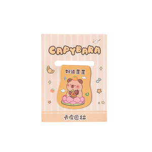 ที่คั่นหนังสือแม่เหล็กคาปิบาร่าลายการ์ตูน ใช้ซ้ำได้ สำหรับนักเรียนและเด็ก - Product Image 4