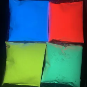 Fabricação de tinta de pigmento de segurança fluorescente UV invisível em pó anti-falsificação 365nm