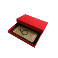 Boîte d'emballage personnalisée en papier kraft rigide avec couvercle biodégradable de luxe pour étui de téléphone X 17 Pro, boîte cadeau