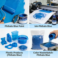 Pigment bleu 15:1 direct d'usine, pigment bleu phtalocyanine pour encre, revêtement plastique, peinture