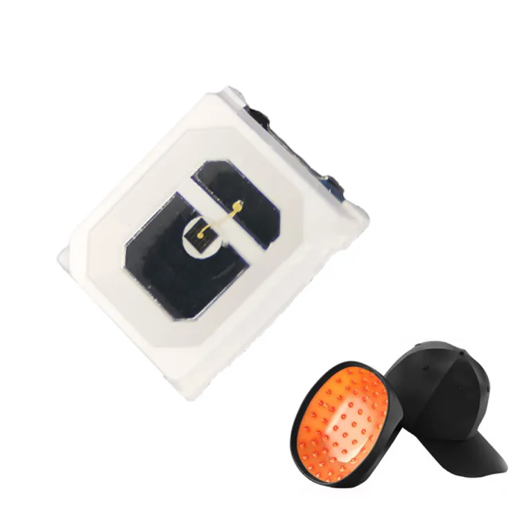 Speciale 3V Cappello per la crescita dei capelli con Chip di 2835 VCSEL 5mm VCSEL SMD LED flusso luminoso LM soluzioni di circuiti di illuminazione progettati