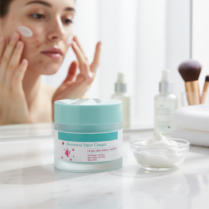 Crème Visage Bio Végane 50g Éclaircissante Hydratante Anti-Taches de Vieillesse, Mélasma et Rides - Product Image 1