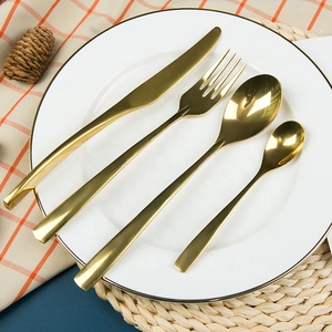 Taitang Hotel de oro de la boda <span class=keywords><strong>cuchillo</strong></span> <span class=keywords><strong>y</strong></span> <span class=keywords><strong>tenedor</strong></span> <span class=keywords><strong>juego</strong></span> de cubiertos de acero inoxidable de lujo cubiertos - Product Image 1