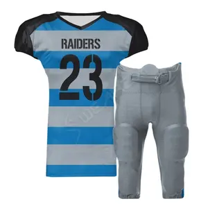 用数字制作自己的设计定制标志和名称美式足球升华制服定制适合足球服