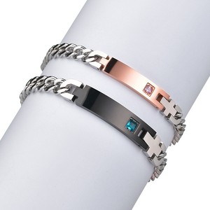 Nom Bracelets personnalisés Bracelets incurvés en <span class=keywords><strong>pierre</strong></span> brûlée Bracelets personnalisés bricolage - Product Image 1