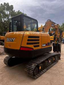 รถขุดตีนตะขาบไฮดรอลิกมือสอง รุ่น SY60C 6 ตัน ยี่ห้อ SANY SY60C สำหรับขาย - Product Image 6