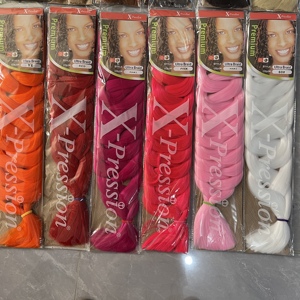 Beleza Bán Buôn 82 Inch Jumbo Tổng Hợp Tóc Bện Nhiều Màu Sắc 165G Vẻ Đẹp Cá Nhân Sản Phẩm Chăm Sóc Tổng Hợp Bện Tóc - Product Image 3