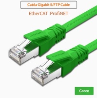 Cable de Red Cat6a de Alta Velocidad Profinet, Personalizado, Gigabit, Servo EtherCAT, Blindado para Cadenas Portacables, 20-70C