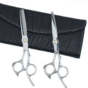 Tijeras de peluquería Inoue Kazuko de 6,0 pulgadas, hoja afilada de acero inoxidable, tijeras planas profesionales con mango largo - Product Image 3