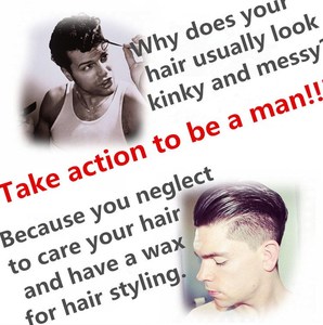 Mokeru-<span class=keywords><strong>cire</strong></span> à cheveux, Gel de <span class=keywords><strong>coiffure</strong></span> pour hommes, à la mode, solide, durable, <span class=keywords><strong>coiffure</strong></span>, pommade, moulage, 2020 - Product Image 6