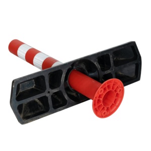 Nhà Máy Bán buôn <span class=keywords><strong>PE</strong></span> PU PVC nhựa cam vàng đường cảnh báo phản chiếu bài giao thông delineator - Product Image 3