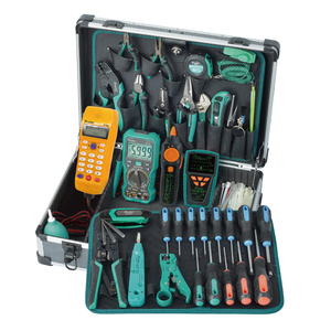 ชุดเครื่องมือวิศวกรเครือข่าย Pro'skit PK-1938M 35-in-1 |   ชุดเครื่องมือทดสอบสายแลน RJ45 สำหรับศูนย์ข้อมูล รุ่น PK-1938M PK-1938M5 ระดับมืออาชีพ - Product Image 1