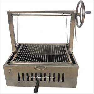 <span class=keywords><strong>Parrilla</strong></span> <span class=keywords><strong>de</strong></span> acero inoxidable, altura ajustable, para madera o carbón, <span class=keywords><strong>Argentina</strong></span> - Product Image 1