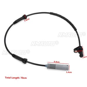 เซ็นเซอร์วัดความเร็วล้อหน้า ABS สำหรับรถยนต์ BMW ซีรีส์ 1 รุ่น E81 E82 E87 E88 ซีรีส์ 3 รุ่น E90 E91 E92 E93 ปี 2004 - 2014 รหัสอะไหล่ 34526762465 - Product Image 4