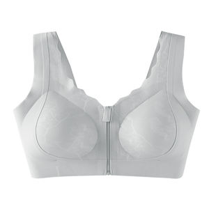 <span class=keywords><strong>Sujetador</strong></span> para <span class=keywords><strong>Mastectomía</strong></span> <span class=keywords><strong>con</strong></span> Cierre Frontal, Alta Elasticidad, Material Transpirable, Soporte Completo, Copas Removibles - Product Image 4