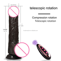 LIEBE Realistische weibliche Masturbation Vibrierender Dildo Flüssiges Silikon Fernbedienung Sexspielzeug für Frauen