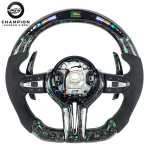 <span class=keywords><strong>Volante</strong></span> deportivo de fibra de carbono forjado con paletas de cambio para <span class=keywords><strong>BMW</strong></span> M2 M3 M4 F15 F16 F20 F21 F22 F30 F31 F32 F80 F87 <span class=keywords><strong>2022</strong></span> 2023 M - Product Image 1