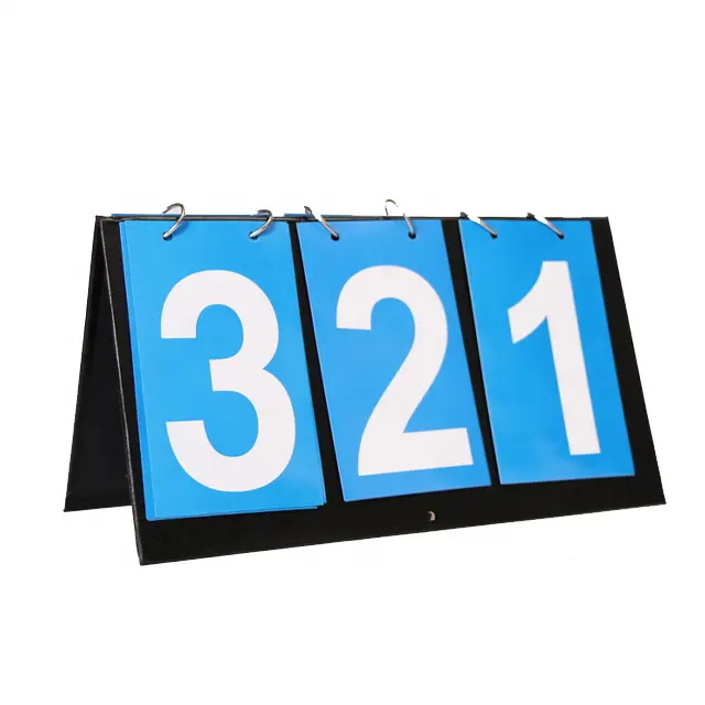 Tragbares Multi-Funktions-Scoreboard für 3 Sportarten Fußball Basketball Tennis Schiedsrichter-Spiel
