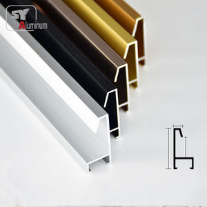 Meilleur rail à pince en aluminium personnalisé en usine rail mural suspendu en aluminium Offre Spéciale cadre <span class=keywords><strong>de</strong></span> miroir photo <span class=keywords><strong>profil</strong></span> en aluminium - Product Image 3