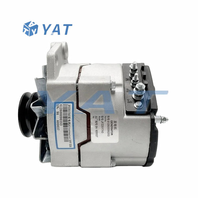 WD615 WD10 Diesel Engine Spare Parts 612600090353 JFZ2517A3 Alternator Generator 28V 55A