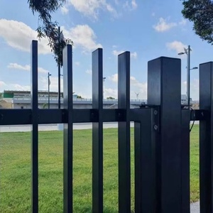 Lame Assemblage facile Panneau de clôture composite Latte verticale de sécurité enduite de poudre Écran de confidentialité à <span class=keywords><strong>vue</strong></span> dégagée pour un usage domestique - Product Image 4