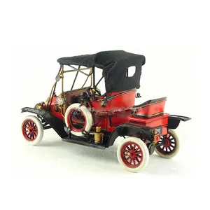 2021 de alta qualidade venda quente pura artesanal modelo de carro de estanho 1911 ford t clássico antigo fazer presente de artesanato antigo