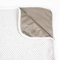 Housse anti-rayonnement en fibre d'argent-Coton respirant pour une utilisation en toutes saisons, blindage EMF pour un meilleur sommeil