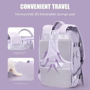 Custom Outdoor Waterproof Nylon Traveling <b>Backpack</b> Pink <b>Women's</b> <b>Travel</b> Shoes Insulation <b>Backpack</b> Ladies <b>Women</b> <b>Backpack</b> - Product Image 6